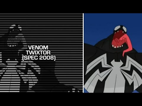 venom (the spectacular spider man) twixtor