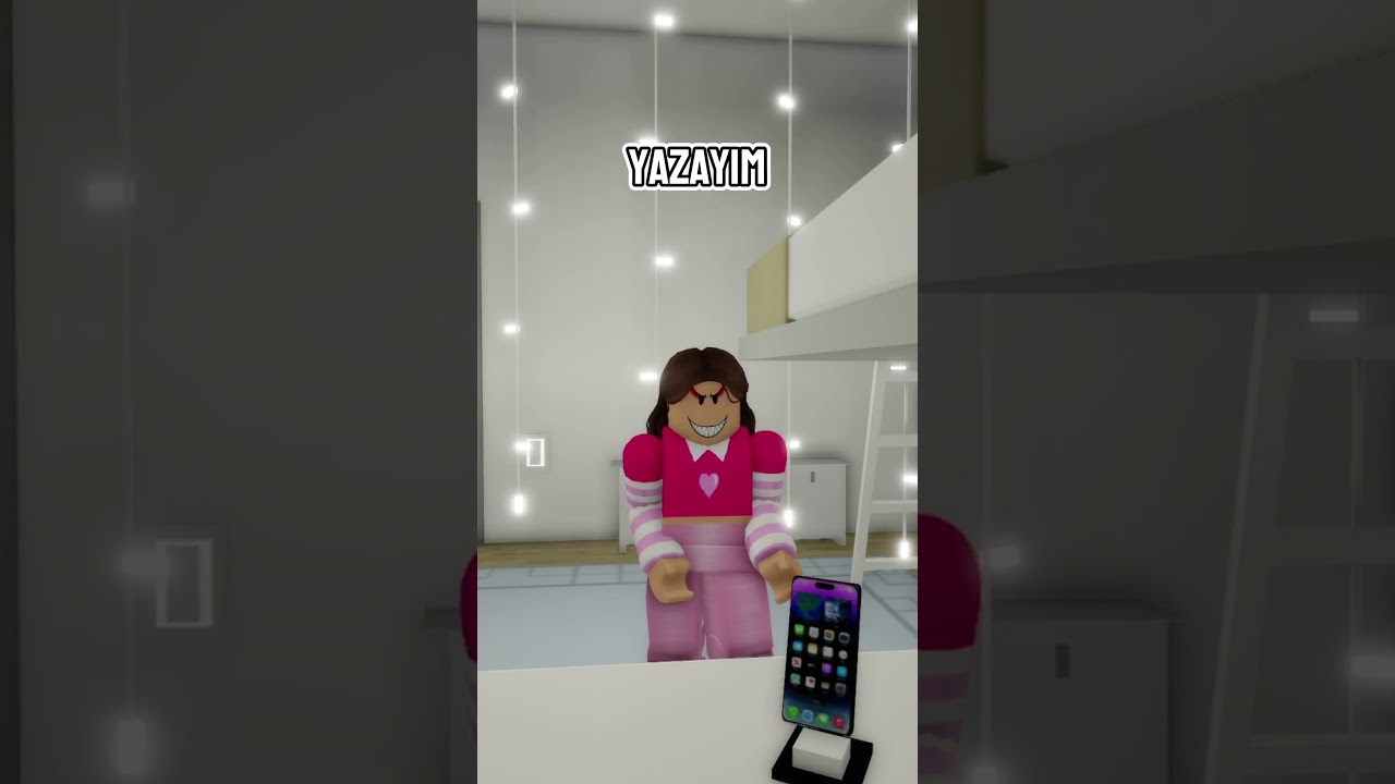 ÜVEY ABLANIN OYUNU! 😮 GÖKSİN'İN DÜNYASI 🌍 #shortvideo #shorts #viral #roblox