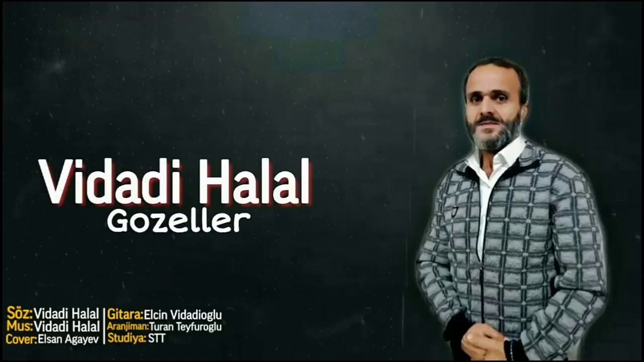 Vidadi Halal - Gozeller ( Official Audio)