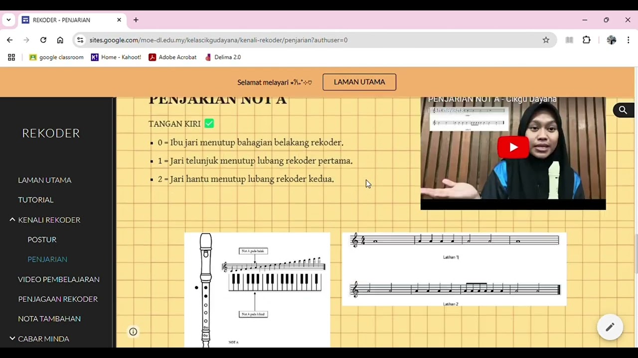 VIDEO PEMBELAJARAN - Cikgu Dayana