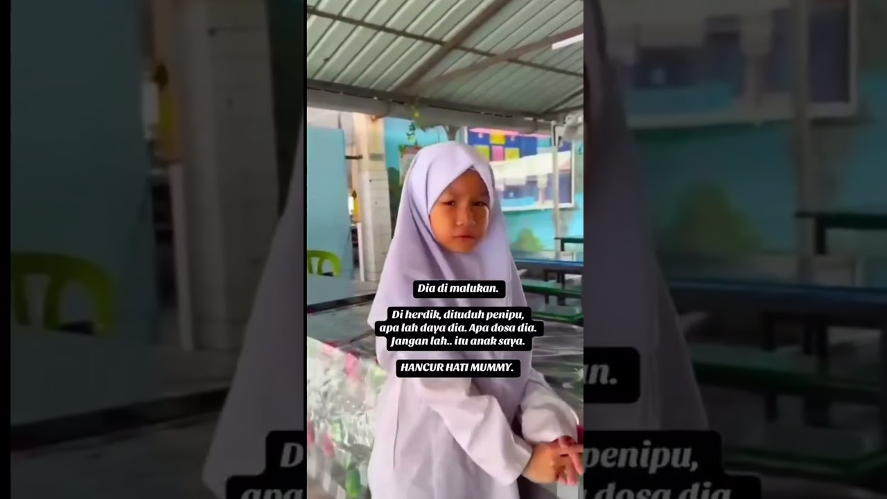 Video Tular Rakaman Kanak-Kanak Dimarahi Cikgu