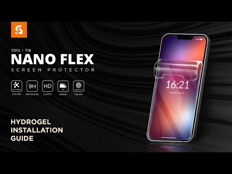 VIDEO TUTORIAL PEMASANGAN GSOL NANO FLEX SCREEN PROTECTOR ( HYDROGEL )