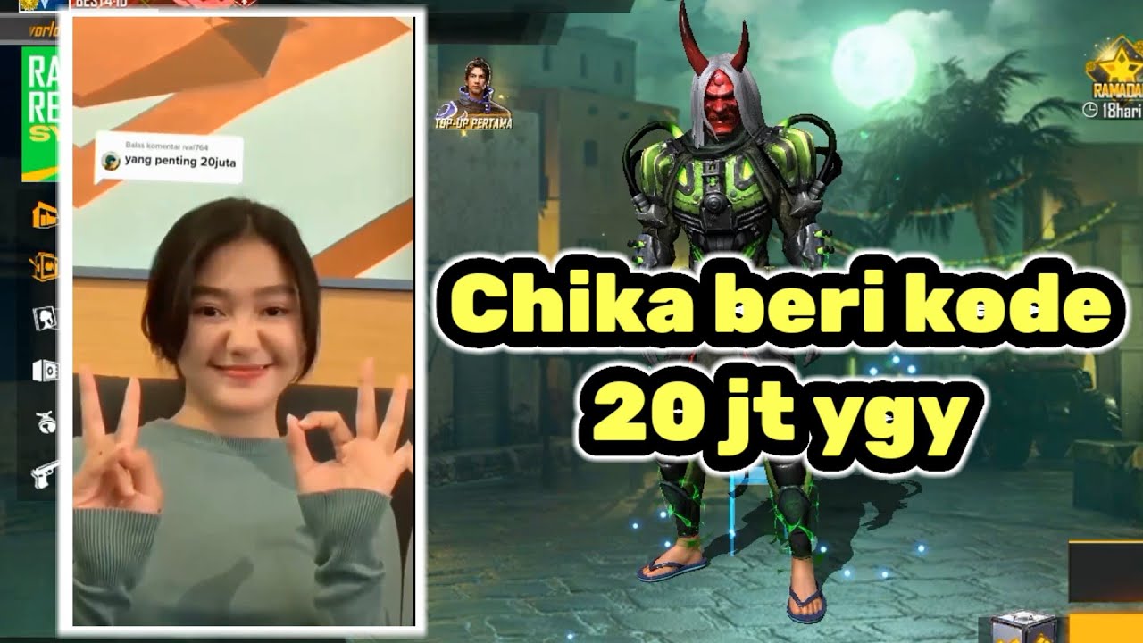 VIDIO VIRAL CHIKA  20 JT VIRAL TIK TOK..