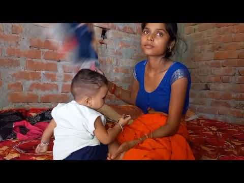village breastfeeding vlog Indian | breastfeeding baby | desi bhabhi & Mom breastfeeding vlog