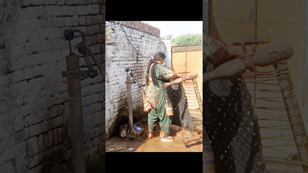Village Life Vlog cleaning #shorts