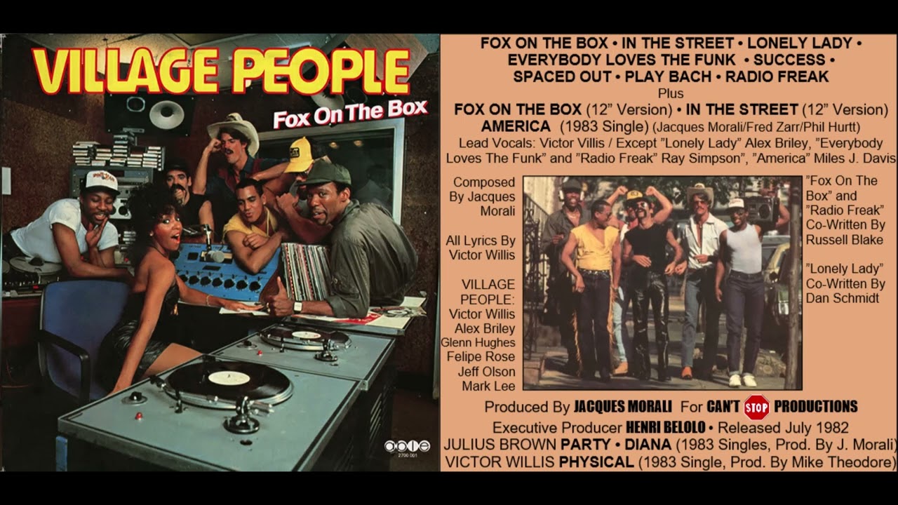 Village People: Fox On The  Box [Full Album] + Julius Brown (1982/83)