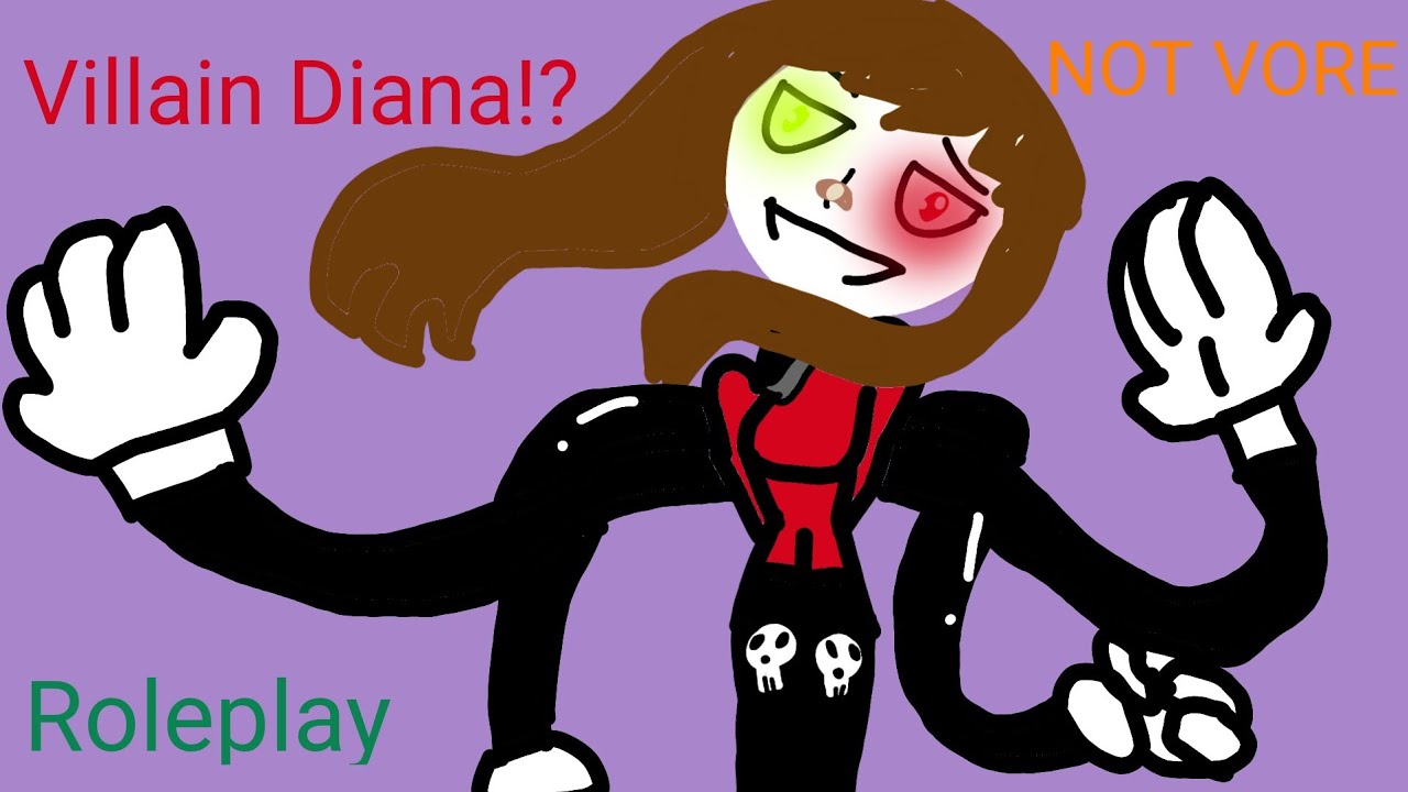 Villain Diana!? (Roleplay Without Vore) (EARPHONE WARNING)