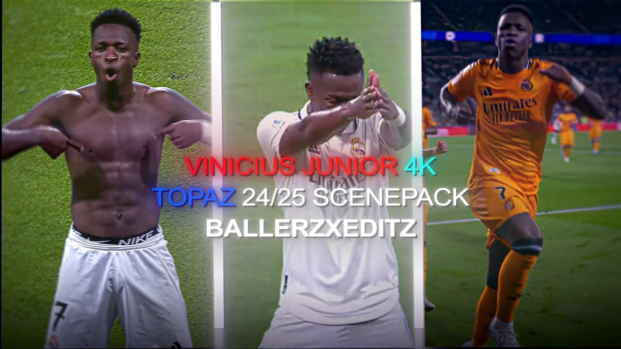 Vini jr 4K 24/25 Scp! Rare Clips TOPAZ Upscaled #vinicius #realmadrid