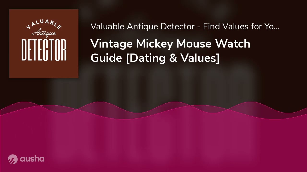 Vintage Mickey Mouse Watch Guide [Dating & Values]