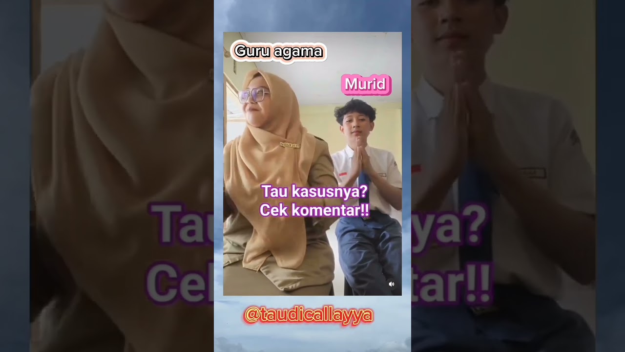 VIRAL..!! IBU GURU AGAMA DAN MURID