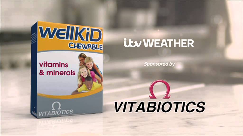 Vitabiotics ITV national weather sponsorship 2014 - Wellkid