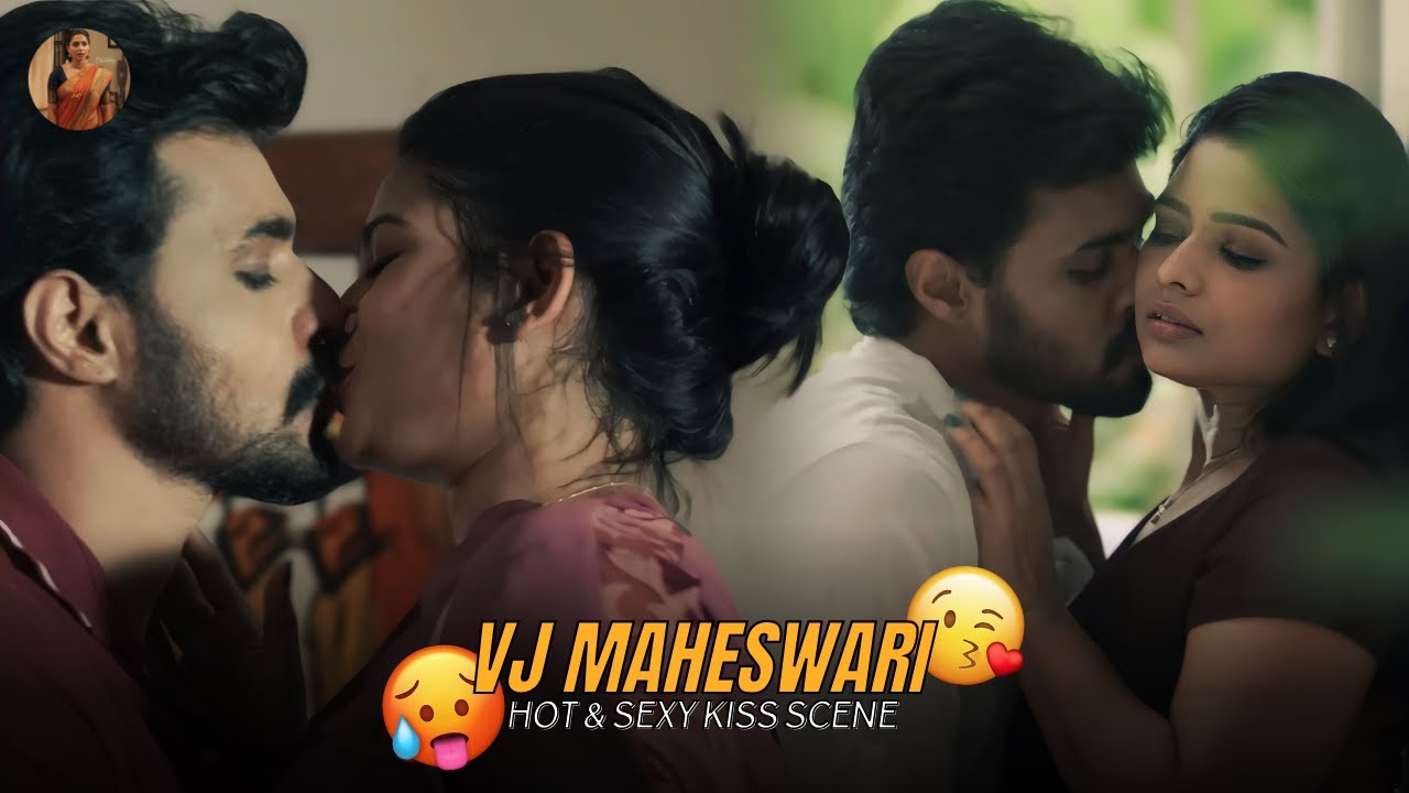 VJ Maheswari Hot Kissing Scenes🥵😍 | Kissu Kisu