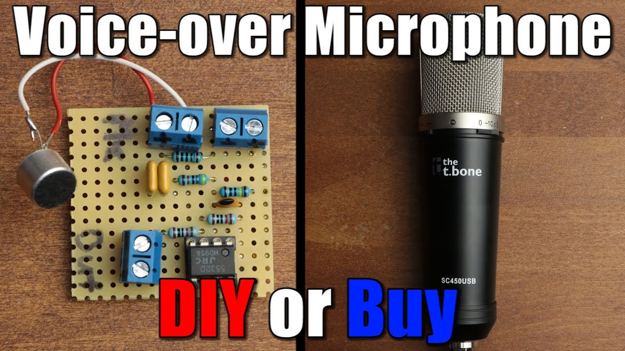 Voice-over Microphone || DIY or Buy