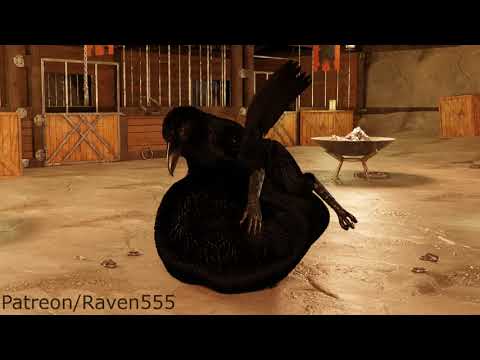 Vore Bird Digests Dragon