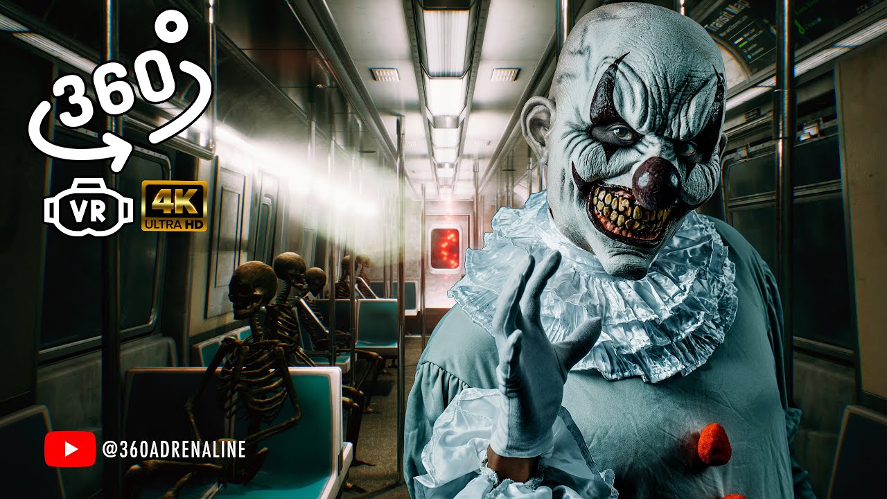 VR 360 Horror | Death  train