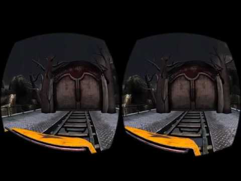 VR 360° Roller coaster Horror theme