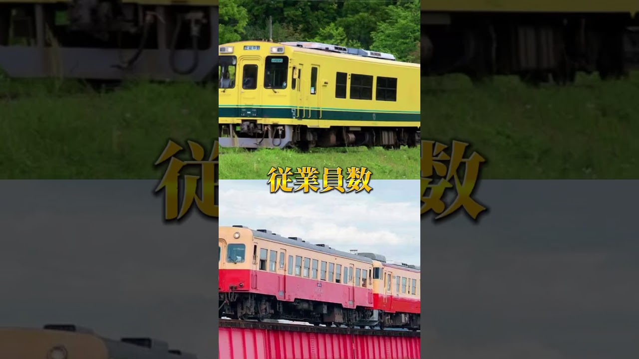 いすみ鉄道VS小湊鉄道 #テンプレート #鉄道 #電車 #地理系を救おう