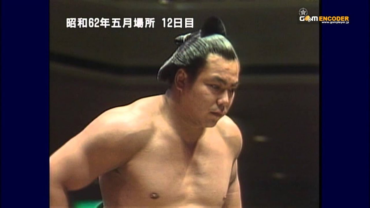 千代の富士vs小錦 (昭和62年五月場所)