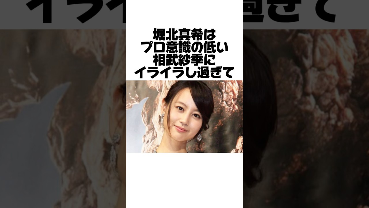 堀北真希vs相武紗季