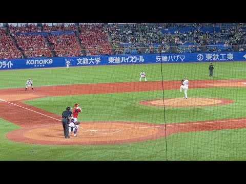 【覚醒】広島中村奨成ヒット　vsヤクルト