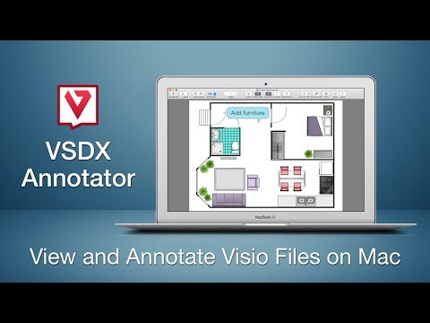 VSDX Annotator - Preview and Annotate Visio files on a Mac