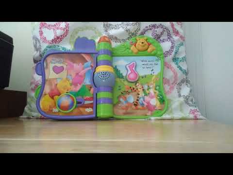 vtech winnie the pooh slide and learn storybook music only 2005
