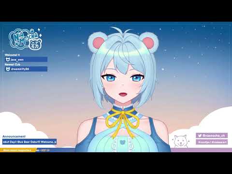 [Vtuber Debut] 🐻This Blue Bear is Live!
