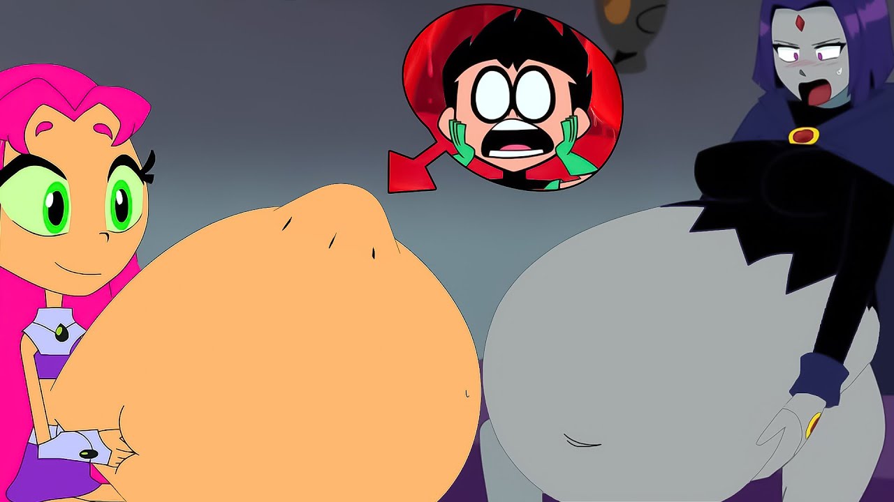 WAIT!! SHE'S NOT FOOD!!! 💔☠️ ( Raven VS Starfire Teen Titans Buffet )