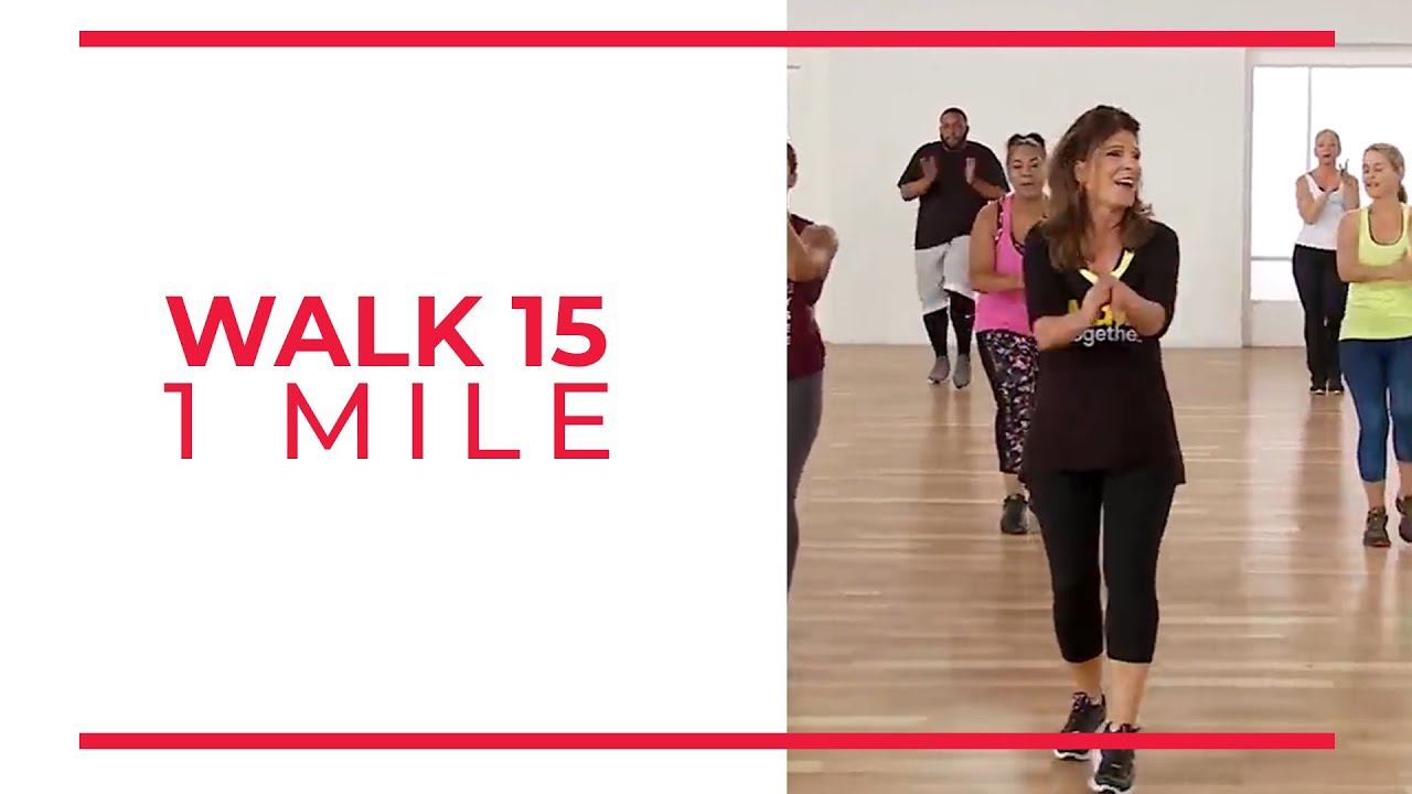 Walk At Home: Walk 15 | 1 Mile Walking Exercise