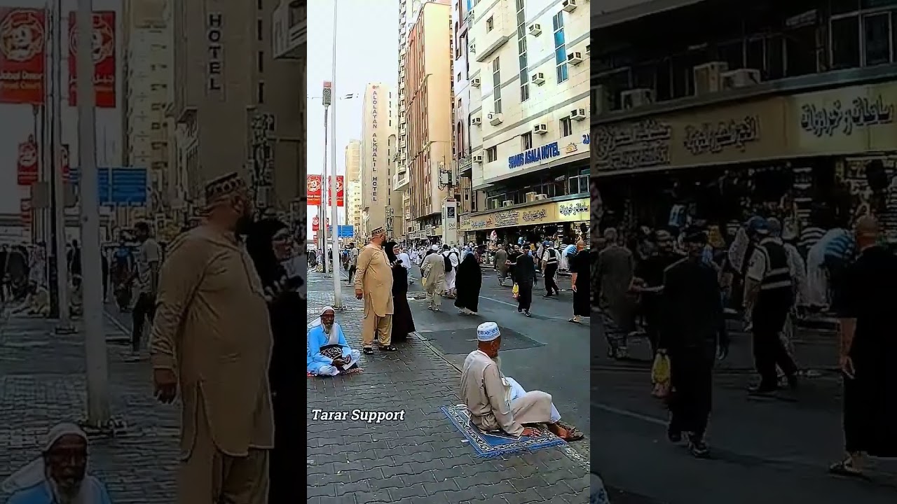 Walk In Makkah City Saudi Arabia