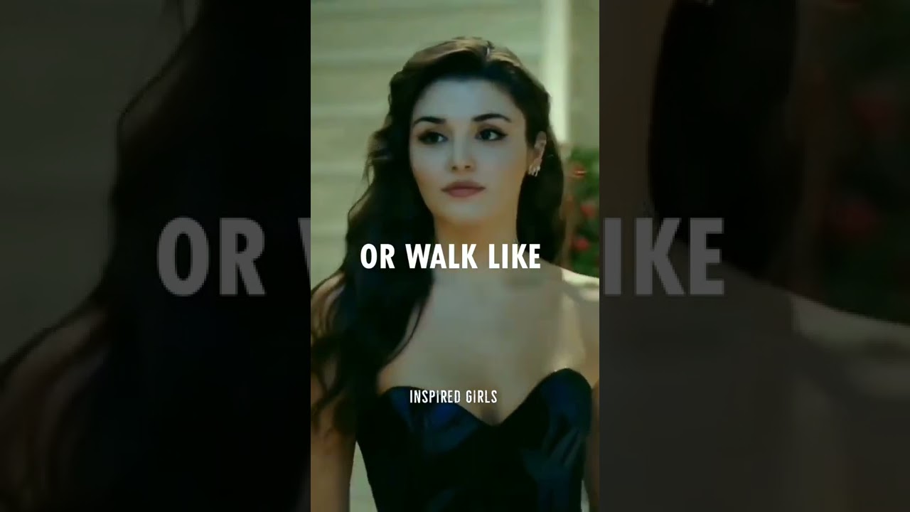 Walk like a Queen 👑 or Walk like....? Hande ercel ❤️ Attitude 🔥 Inspired Girls 🎯