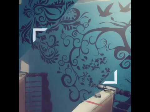 Wall painting.... art gallery.... new styles