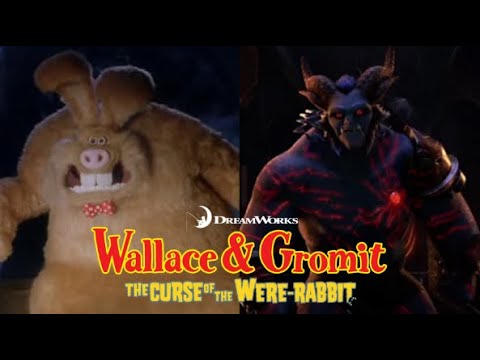 Wallace y Gromit crossover batalla de bestias