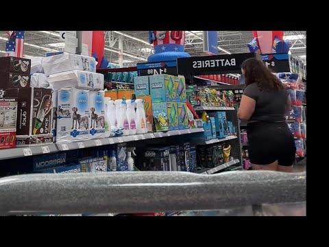 Walmart shopping with Phoebe Pine