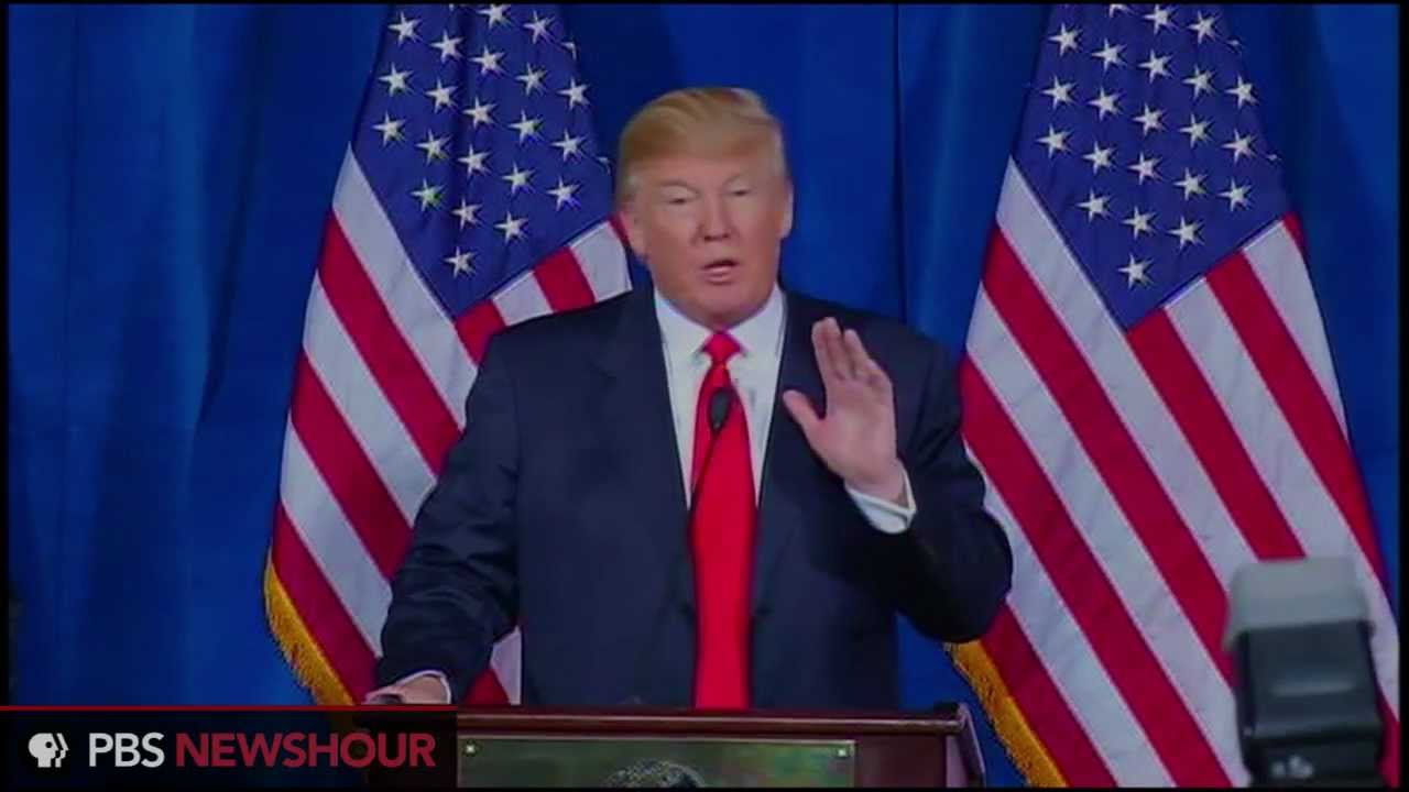 Watch Donald Trump Endorse Mitt Romney for GOP Presidential Candidate