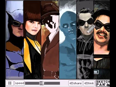 Watchmen drawing