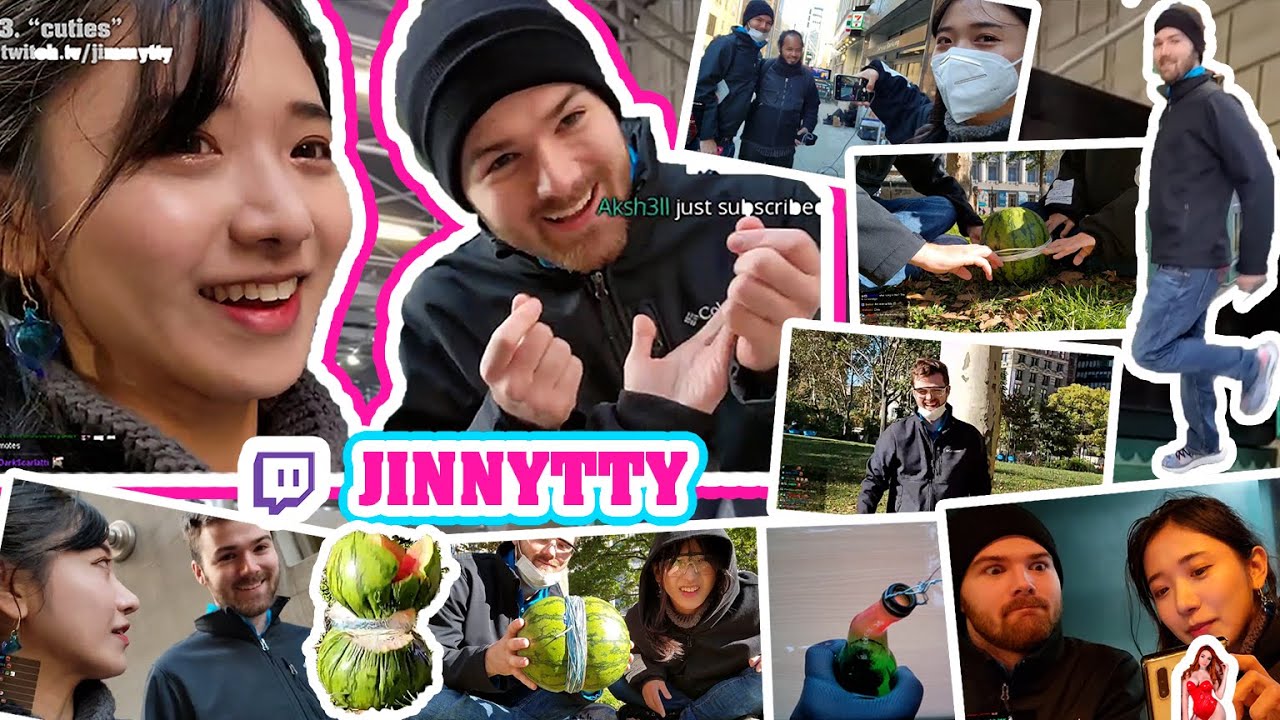 Watermelon challenge, Amouranth's bikini, BF on Stream | @Jinnytty 企鵝妹 윰찌 | Top Ten | @KuynerNews