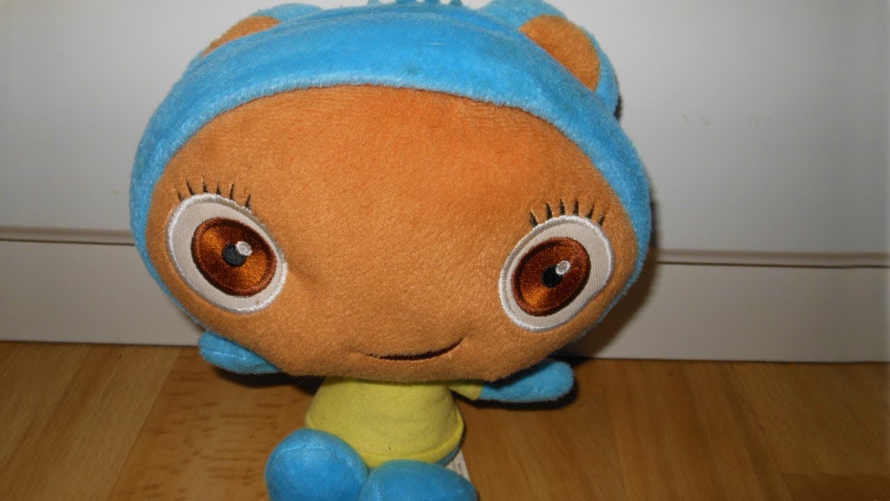 Waybuloo Talking Plush Blue Nok Tok blue toy , Fisher price