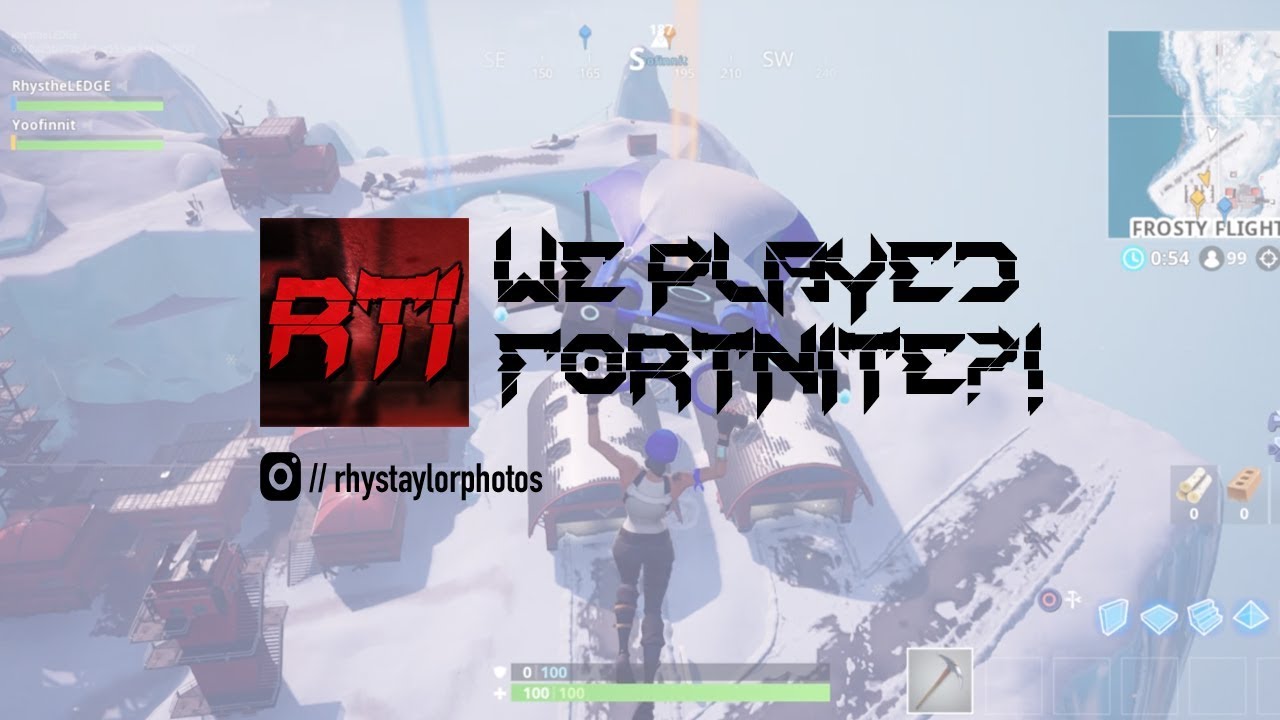 WE PLAYED FORTNITE?! (Ewan's Testimony)