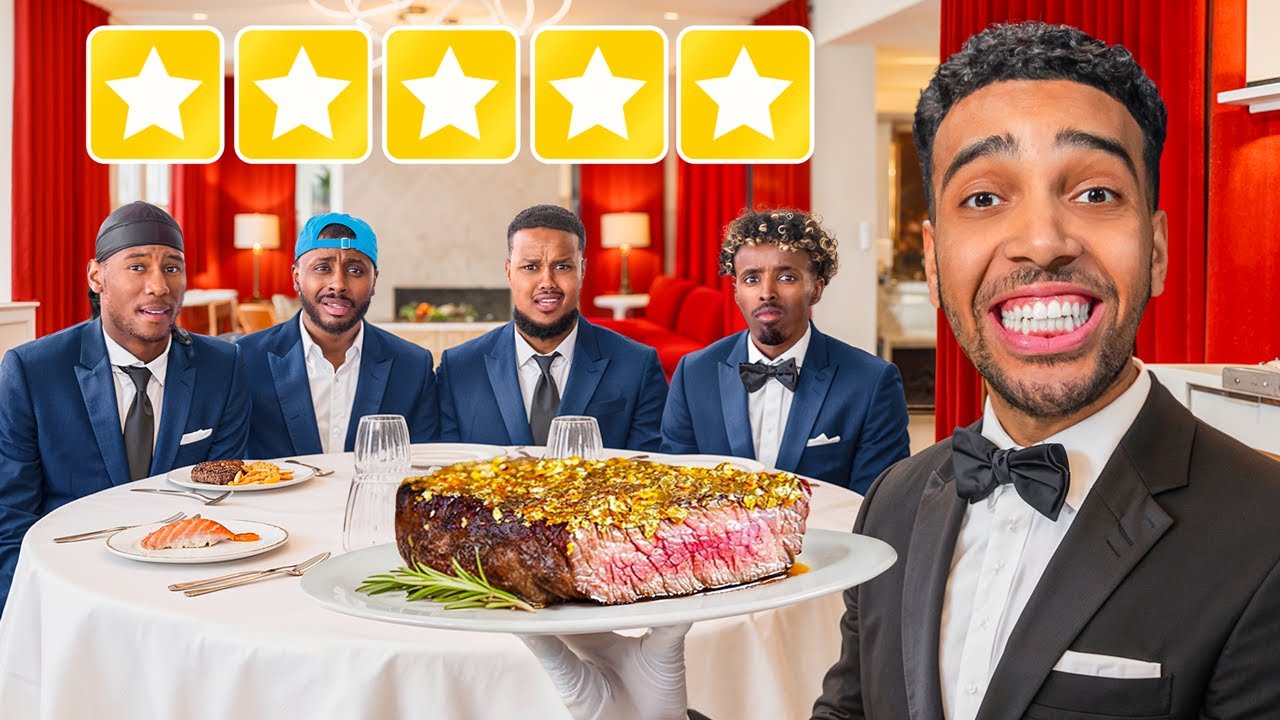 We Turned Our House Into A 5 Star Restaurant - NIKO EDITION
