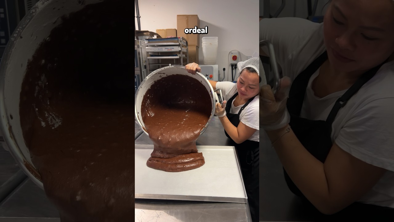 We were EXPOSED?! 😧 Are our brownies handmade?! #shorts #viral #bakery #brownies #tiktok #gifts
