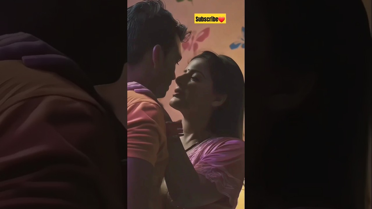 Webseries romantic scene desi bhabhi 😍 ❤️ payal trending song beautiful actress 🔥 #love #romantic