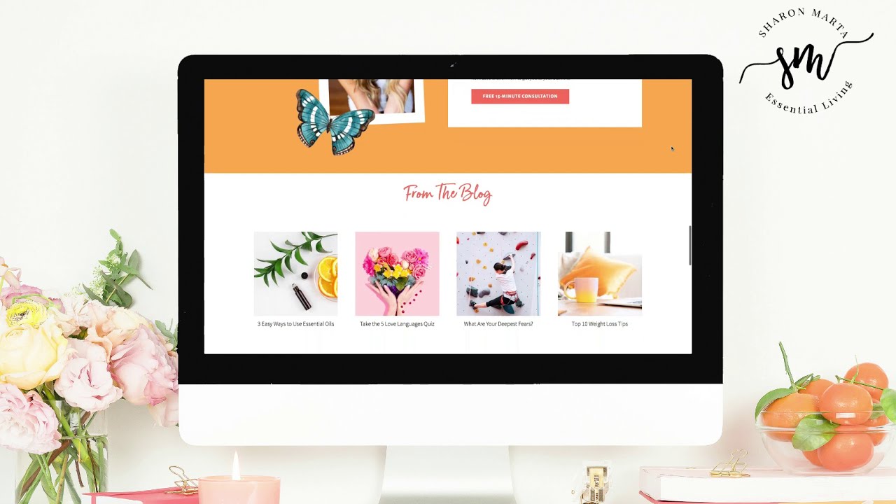 Website Design & Branding for Health & Wellness Brand