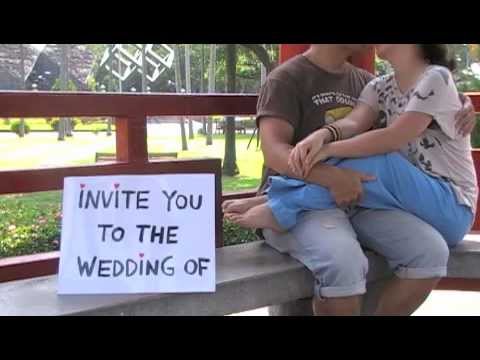 Wedding invitation