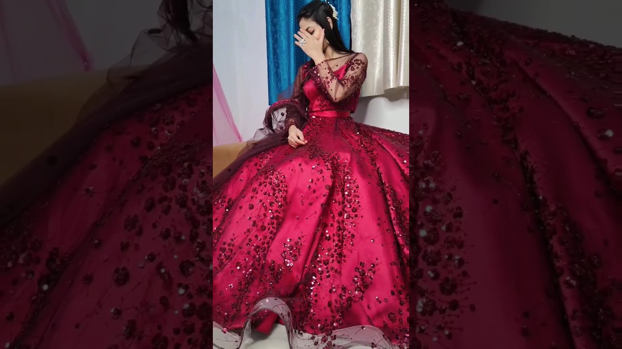 Wedding lehenga cutting and stitching/ DIY lehenga/ long dress/ crop top lehenga/ bridal lehenga