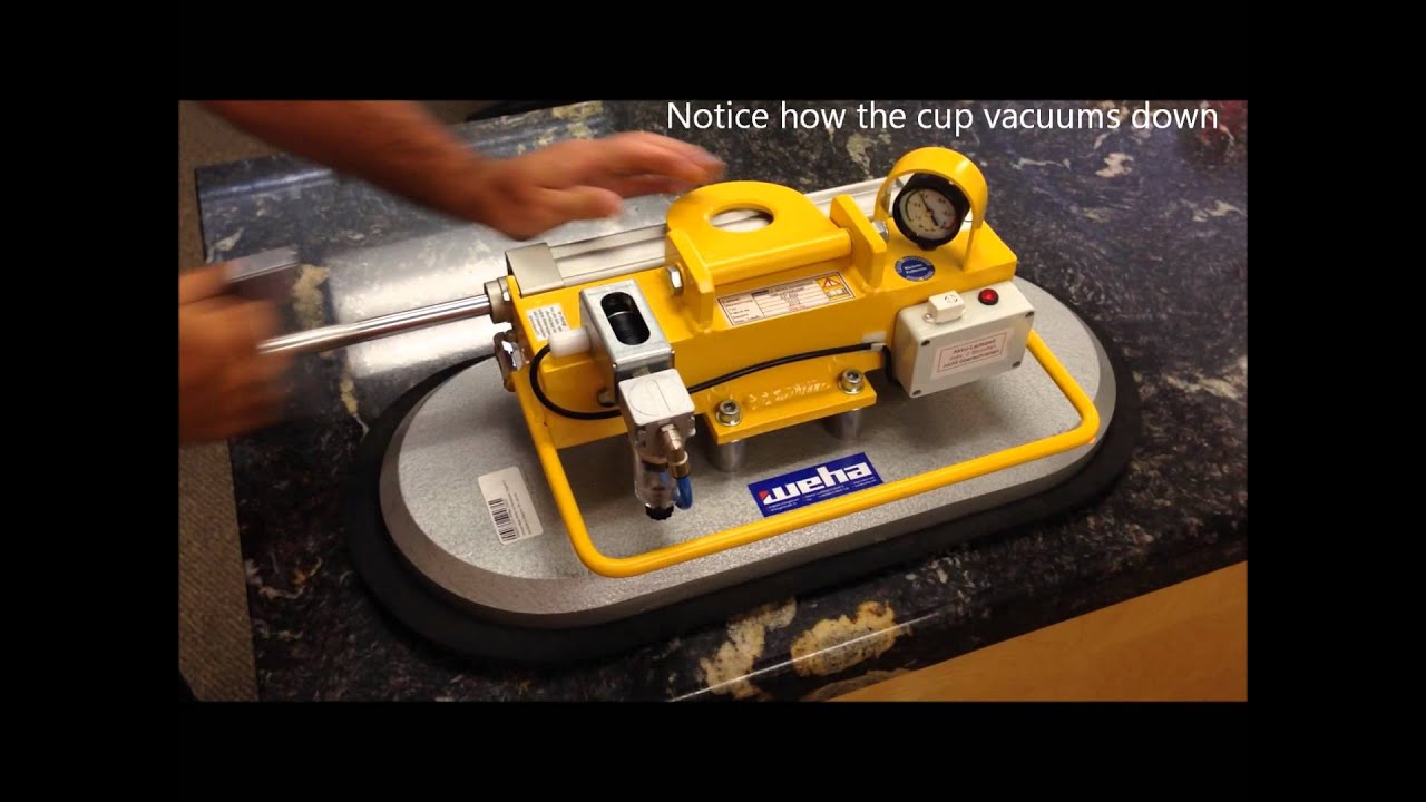 Weha Hand Pump Vacuum Lifter for Granite, Marble, Stone