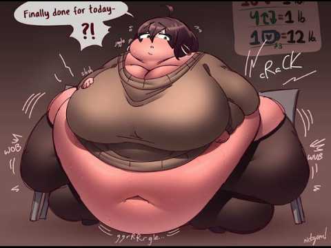 Weight gain comic #66 (dubbed)