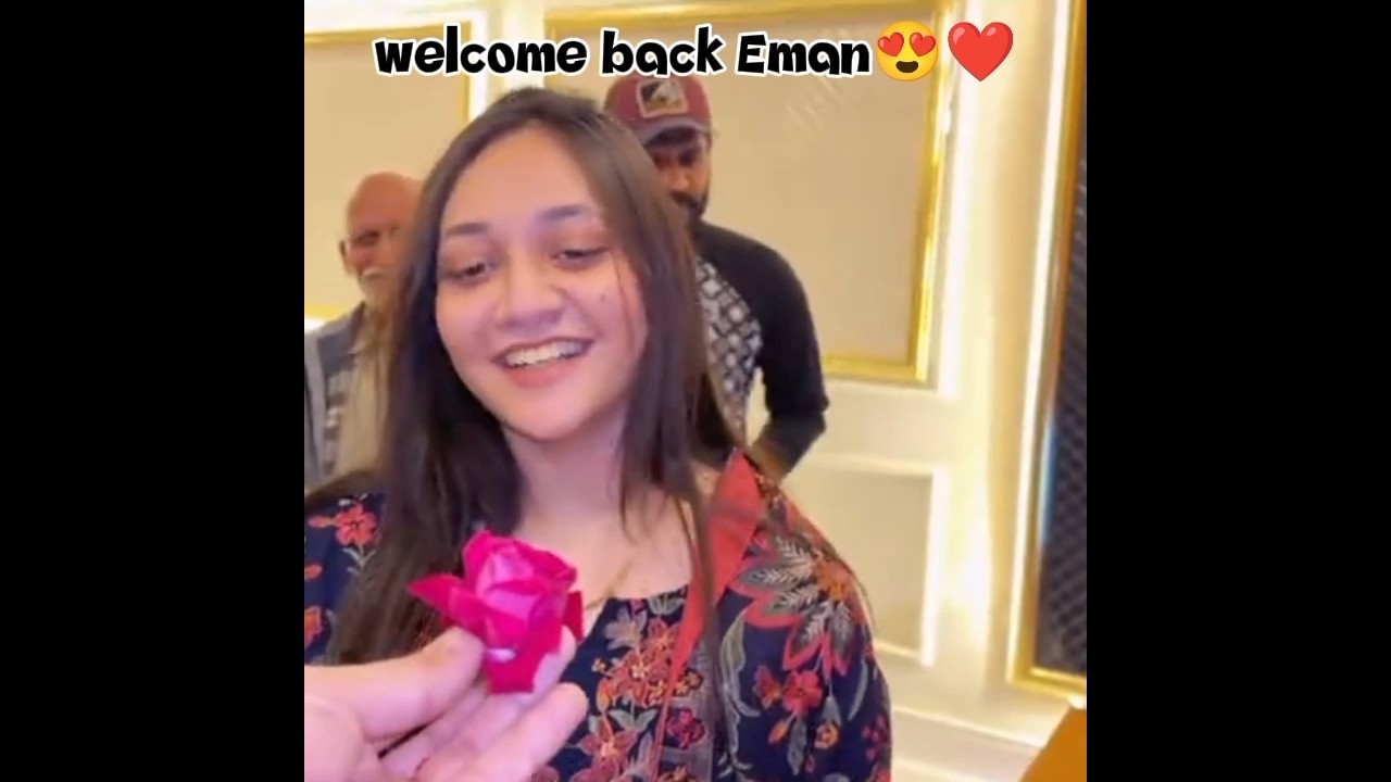 Welcome Back Eman Bhabhi In Vlog!😍❤️👑#rajab #rajabfamily #viralvideo #rajabfamilyshorts