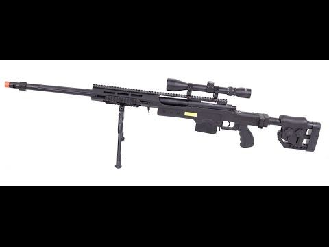 Well MB4411D Airsoft Sniper Unboxing