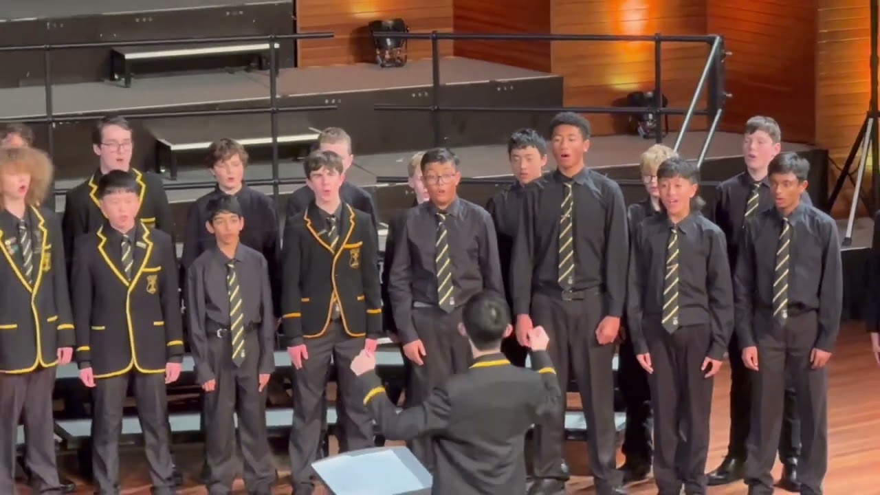 Wellington College Black and Gold Choir - Duct Tape : Big Sing 2025